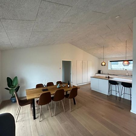 Moderne Nybygget Villa Holstebro Exterior photo