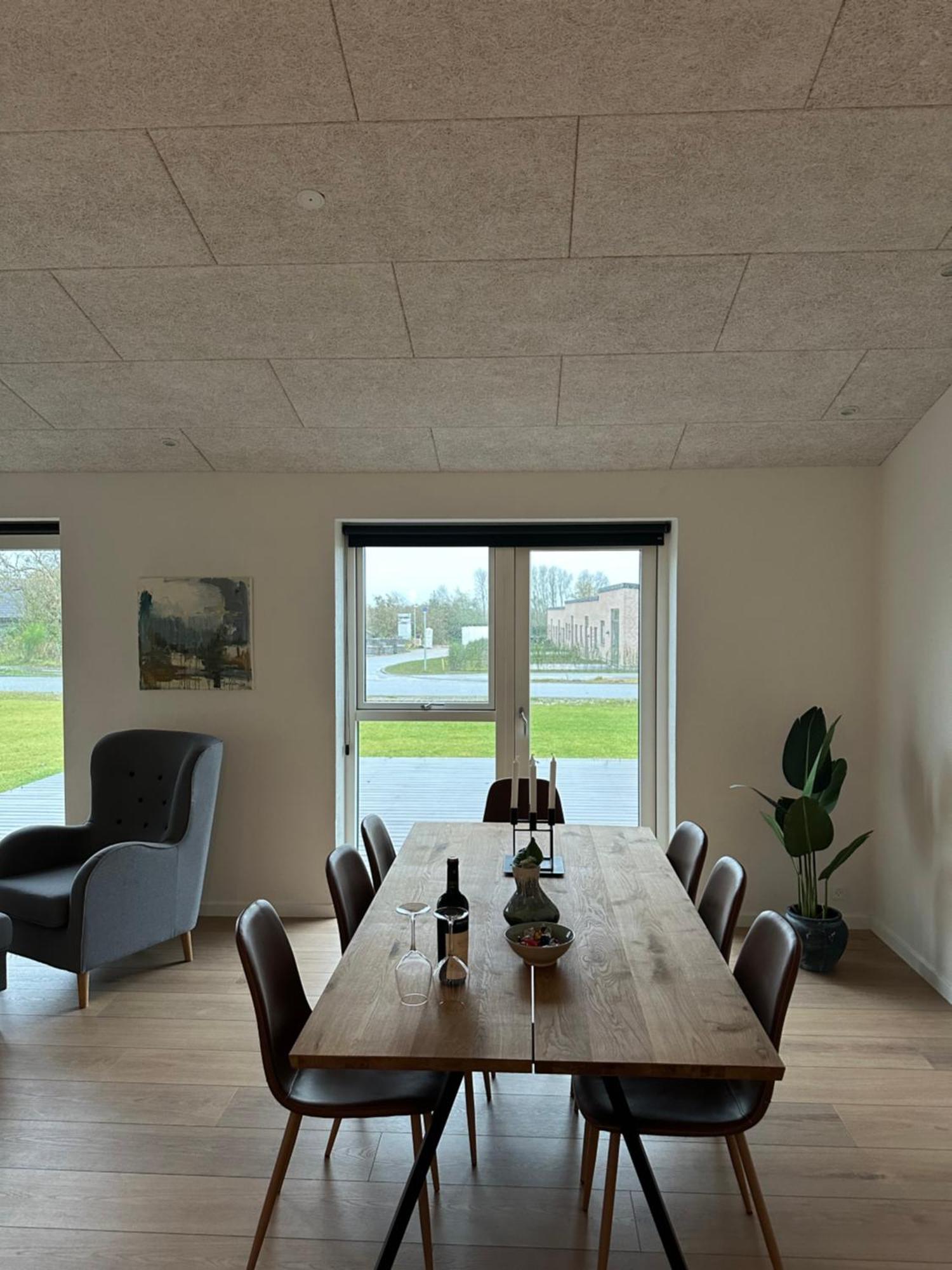 Moderne Nybygget Villa Holstebro Exterior photo