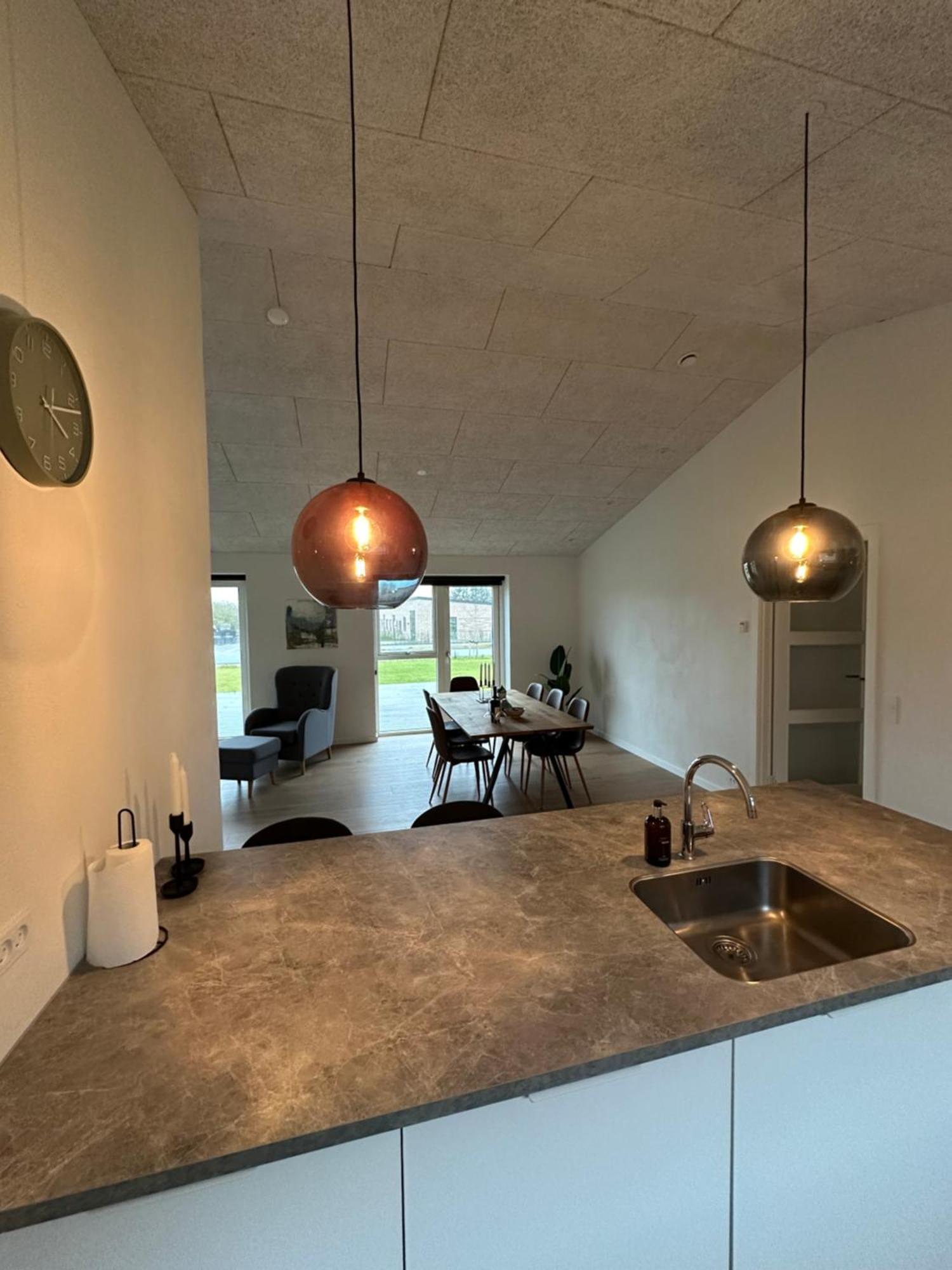 Moderne Nybygget Villa Holstebro Exterior photo