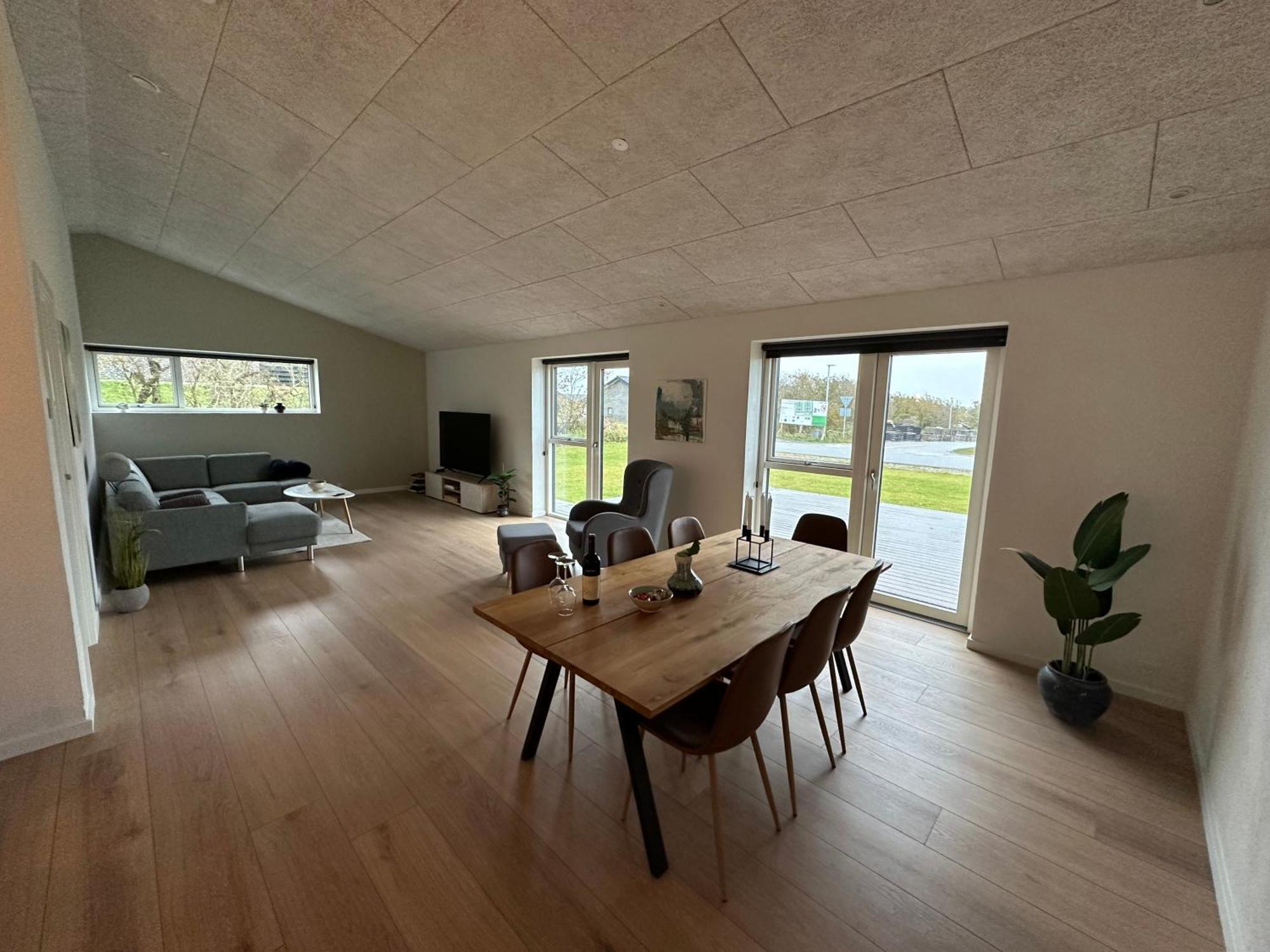 Moderne Nybygget Villa Holstebro Exterior photo